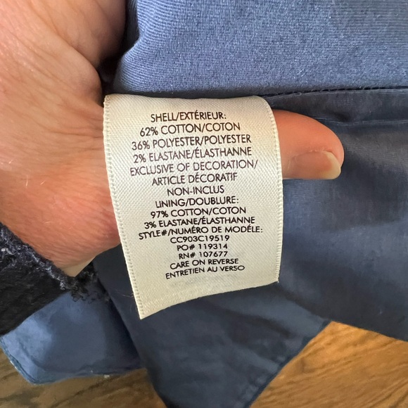 Alice & Olivia blue and white sleeveless dress - Picture 5 of 6